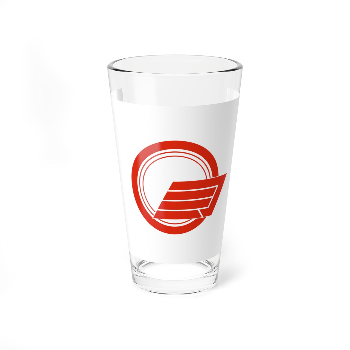 Flag of Mishima Fukushima (Japan) Pint Glass 16oz