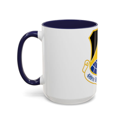 489 Bomb Group AFRC (U.S. Air Force) Accent Coffee Mug