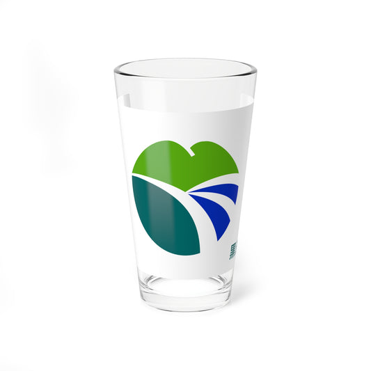 Flag of Kurobe Toyama (Japan) Pint Glass 16oz