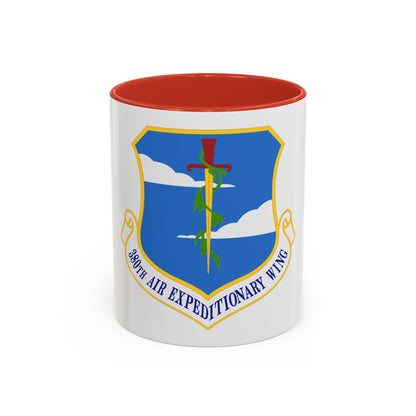 380th Air Expeditionary Wing (U.S. Air Force) Accent Coffee Mug