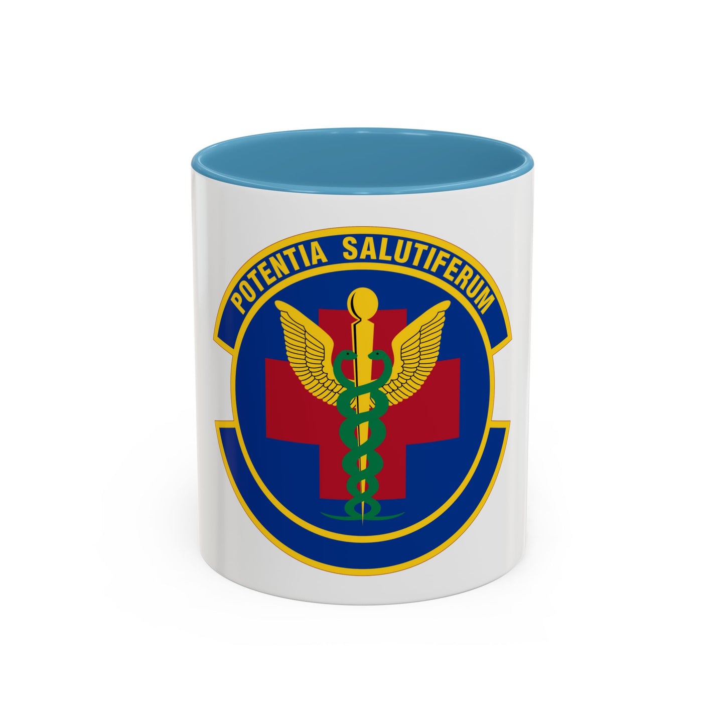 19 Healthcare Operations Squadron AMC (U.S. Air Force) Accent Coffee Mug