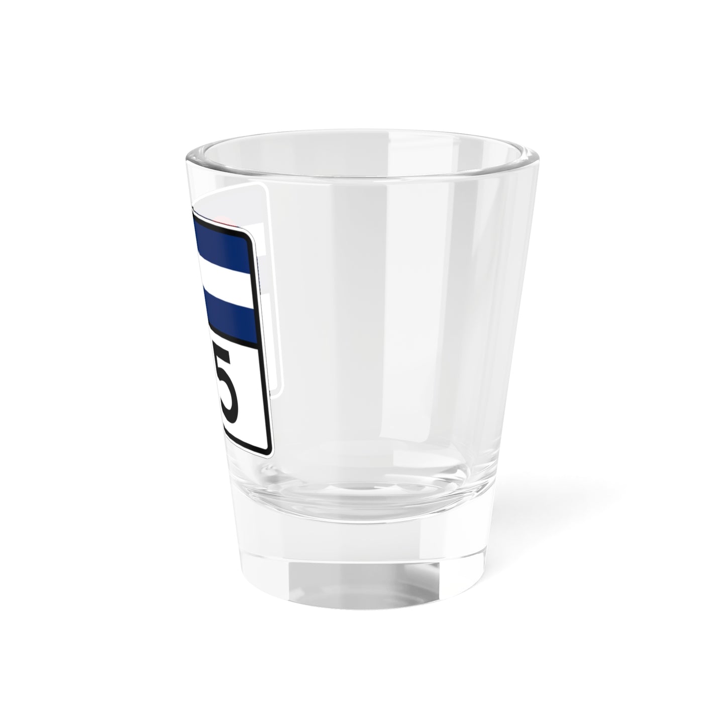 Colorado 125 wide (Colorado) (Road Sign) Shot Glass 1.5oz-Go Mug Yourself