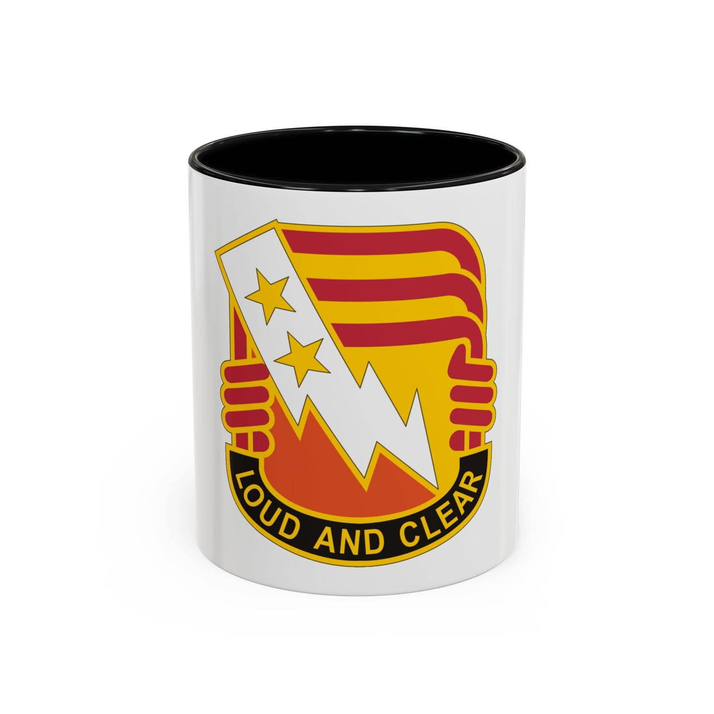 12 Signal Group (U.S. Army) Accent Coffee Mug