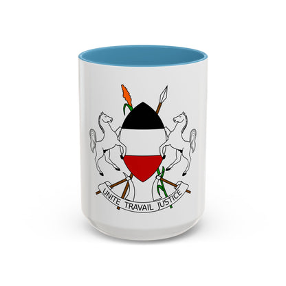 Coat of arms of Upper Volta (1967-1984) - Accent Coffee Mug