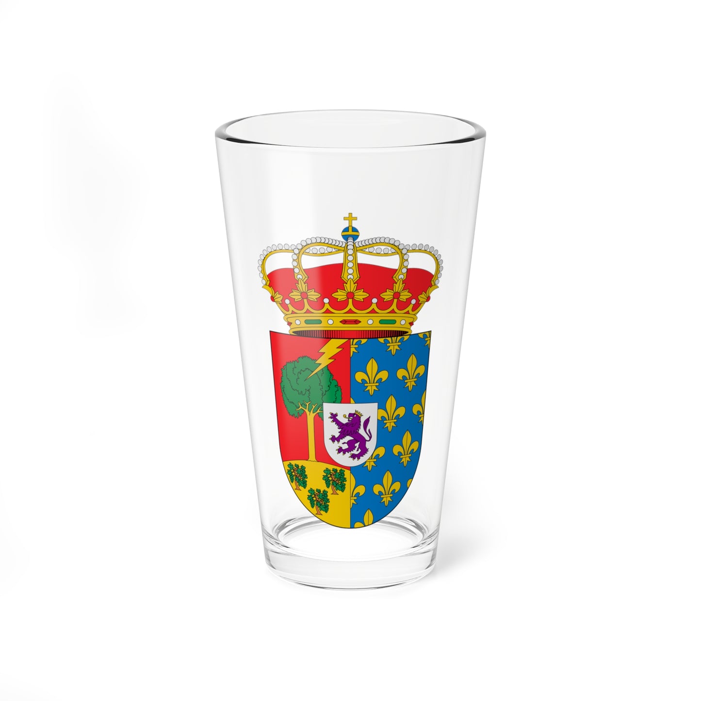 Escudo de Albondón Granada (Spain) (Coat of Arms) Pint Glass 16oz