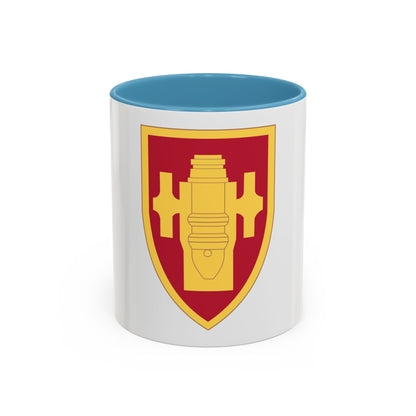 Field Artillery Center and School (U.S. Army) Accent Coffee Mug