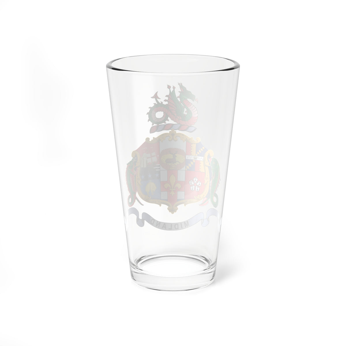 Midland Railway (United Kingdom) (Coat of Arms) Pint Glass 16oz