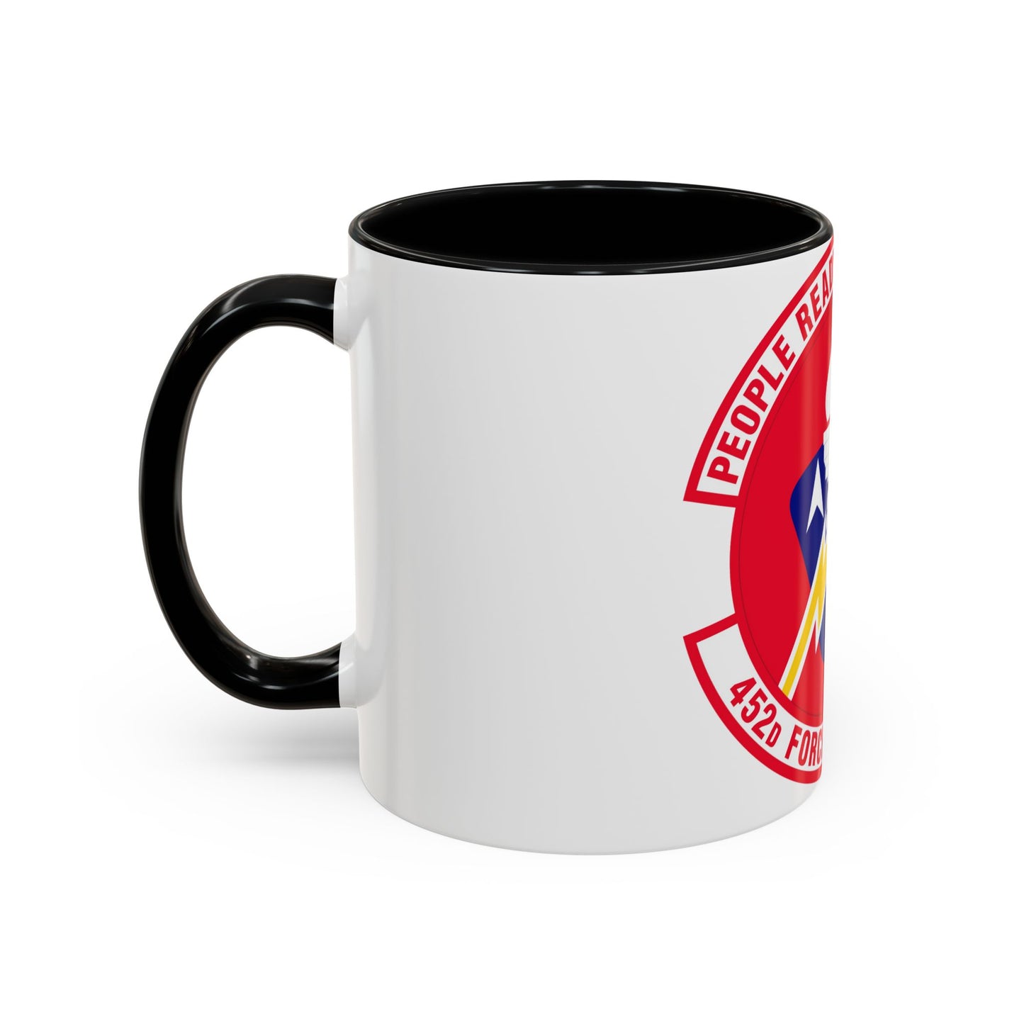 452 Force Support Squadron AFRC (U.S. Air Force) Accent Coffee Mug