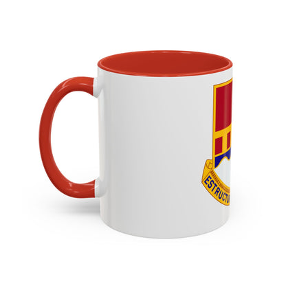 1402 Engineer Battalion (U.S. Army) Accent Coffee Mug