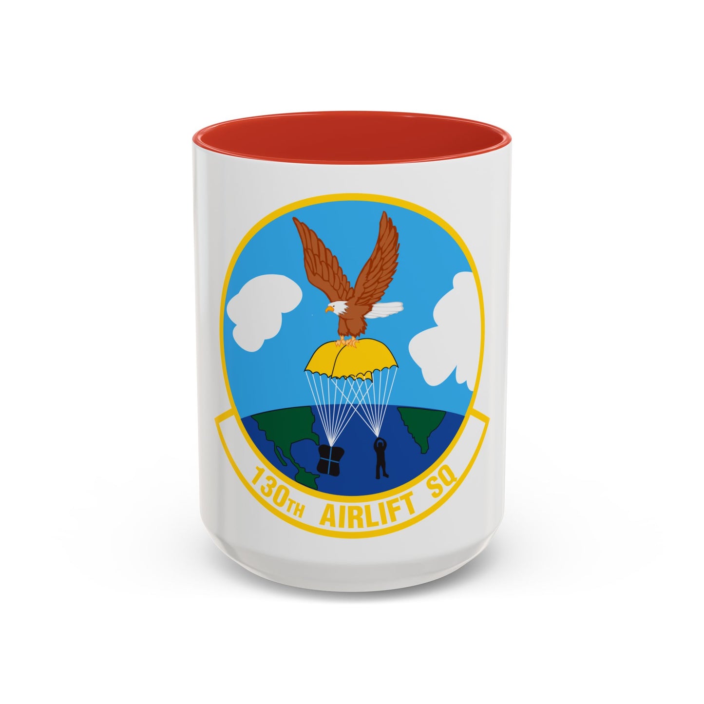 130 Airlift Squadron (U.S. Air Force) Accent Coffee Mug