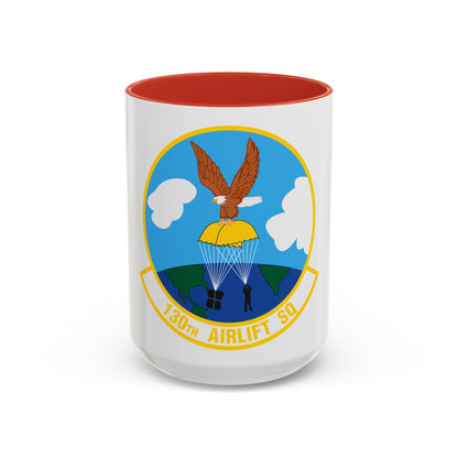 130 Airlift Squadron (U.S. Air Force) Accent Coffee Mug