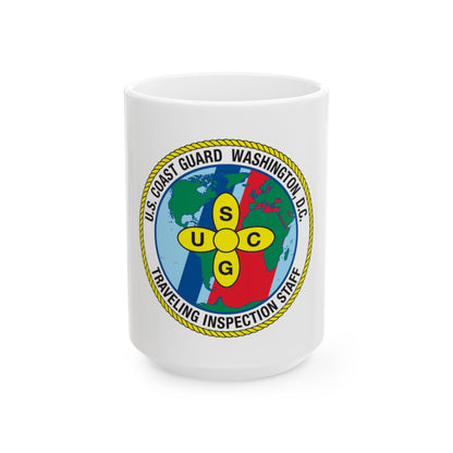 USCG Washington DC Traveling Inspection Staff (U.S. Coast Guard) White Coffee Mug