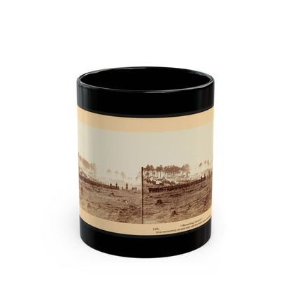 Mounting Guard (U.S. Civil War) Black Coffee Mug