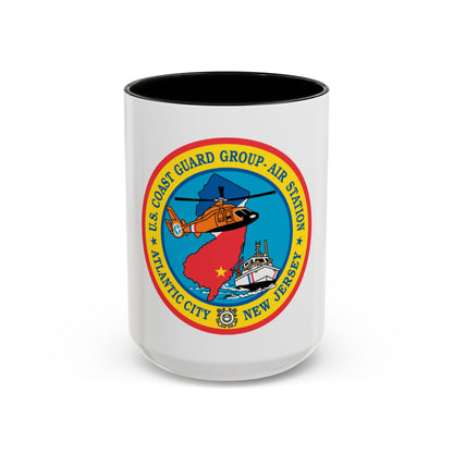 USCGC Group Air Station Atlantic City NJ (U.S. Coast Guard) Accent Coffee Mug