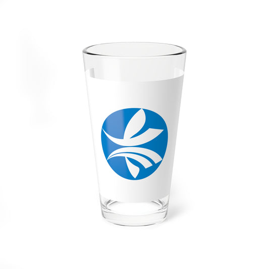 Flag of Kizugawa Kyoto (Japan) Pint Glass 16oz