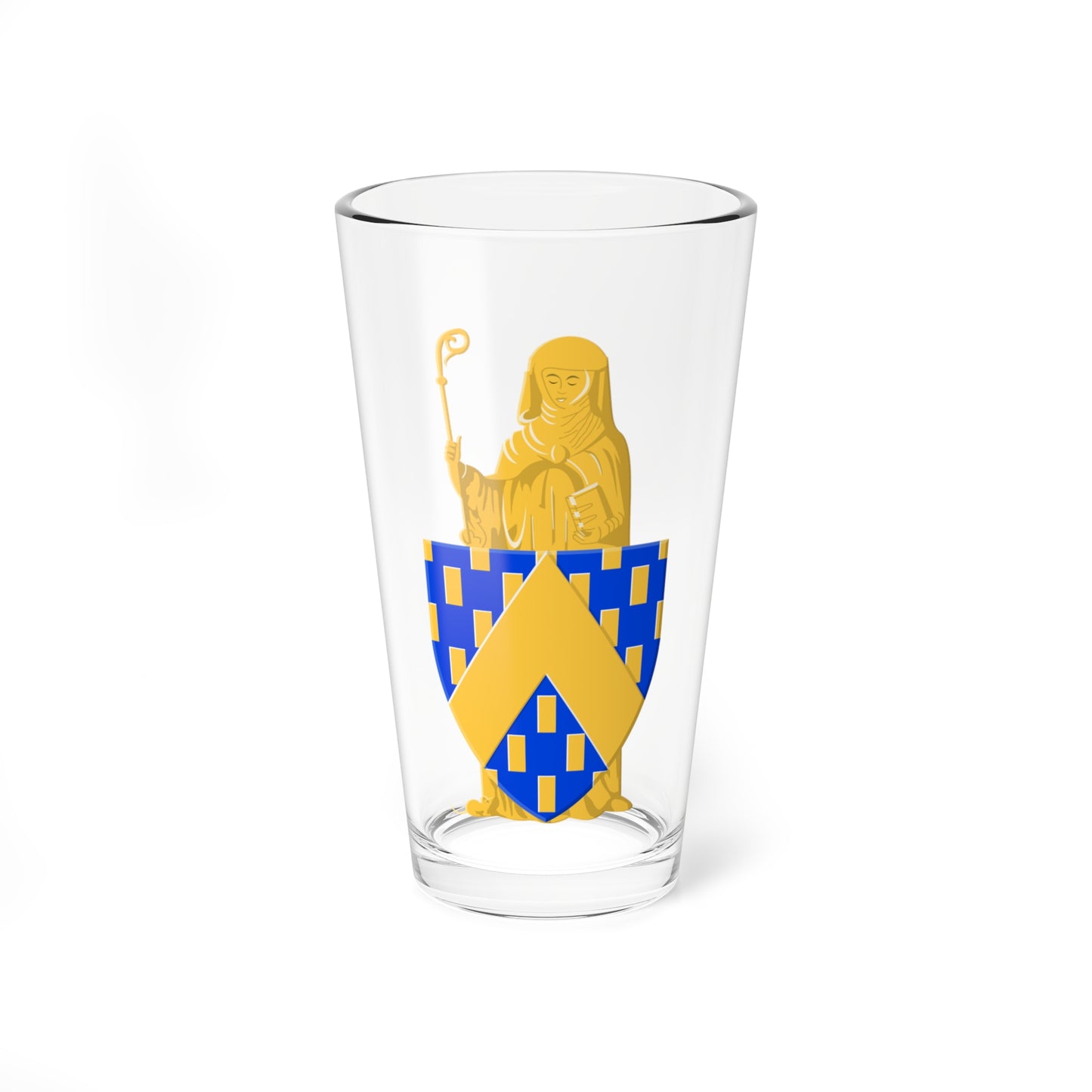 Ternat wapen (Belgium) (Coat of Arms) Pint Glass 16oz