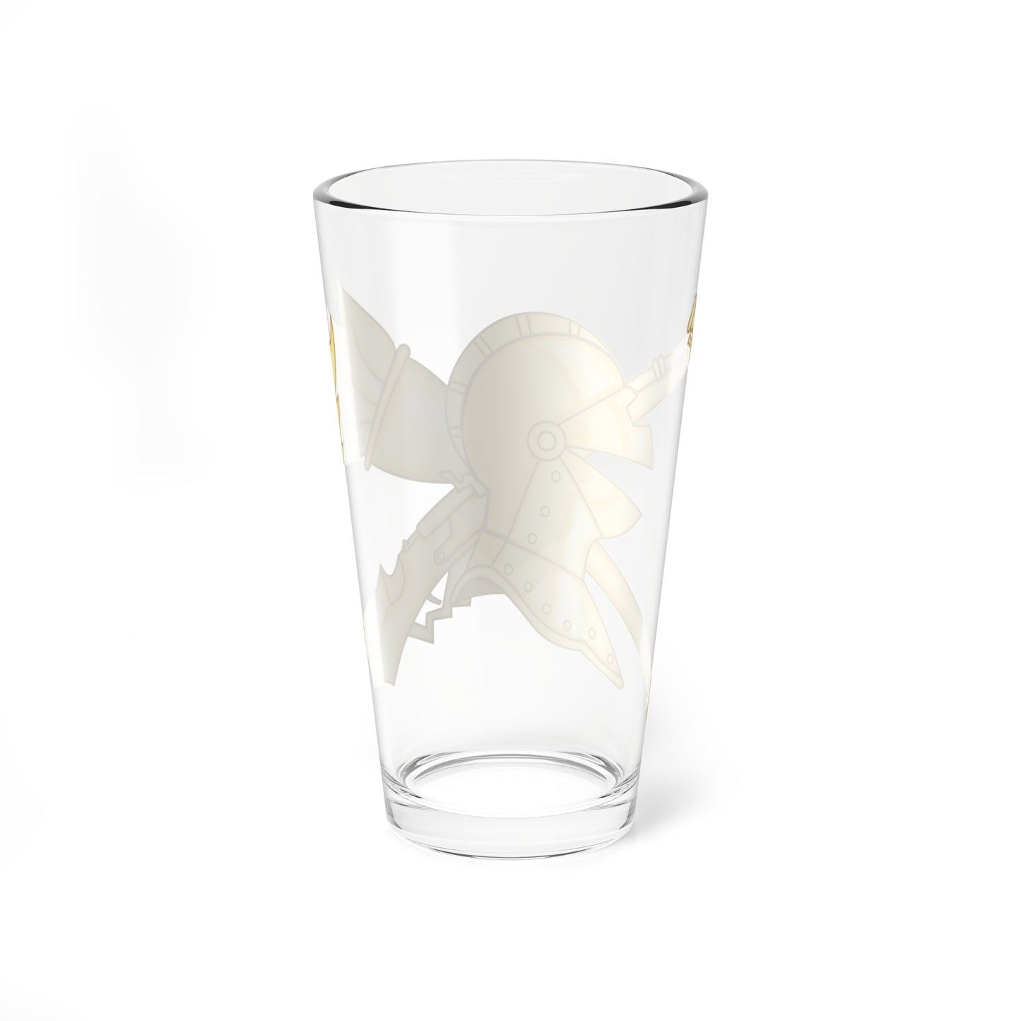 Emblem of the Spanish Army Logistics Units (Spain) (Coat of Arms) Pint Glass 16oz