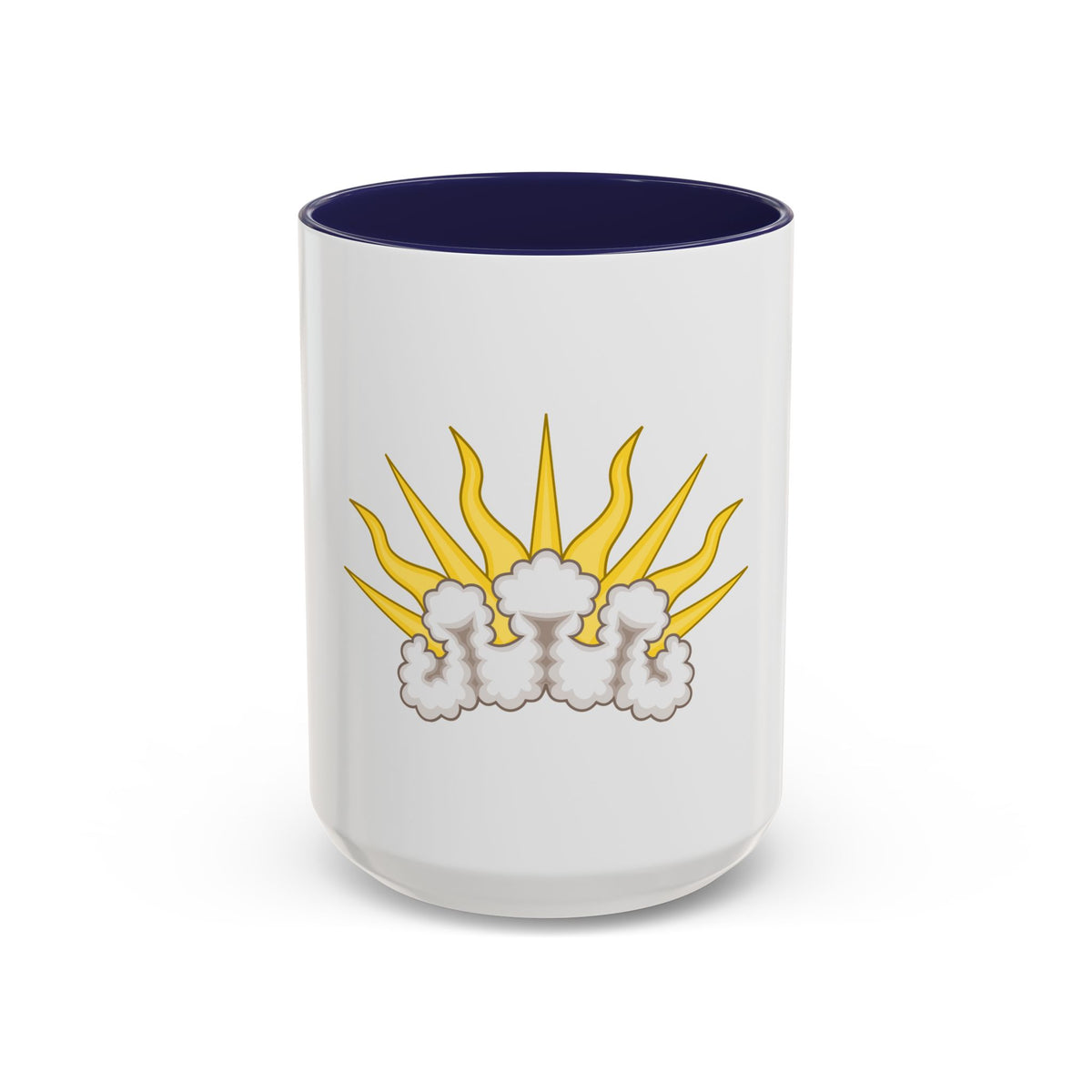 Sunburst Badge - Accent Coffee Mug