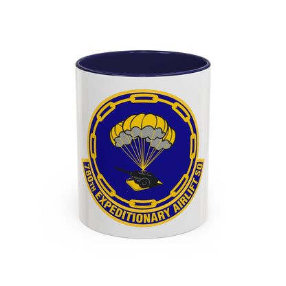 780th Expeditionary Airlift Squadron (U.S. Air Force) Accent Coffee Mug