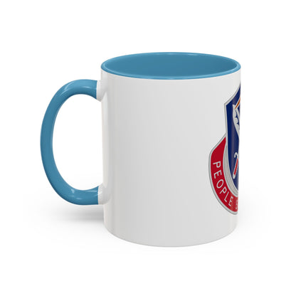 49 Personnel Services Battalion (U.S. Army) Accent Coffee Mug