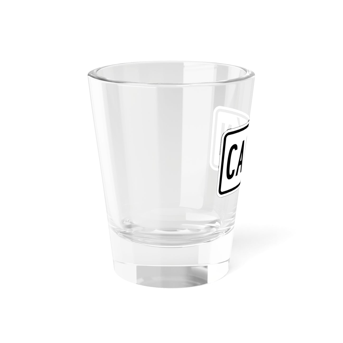 Truck plate es (Puerto Rico) (Road Sign) Shot Glass 1.5oz