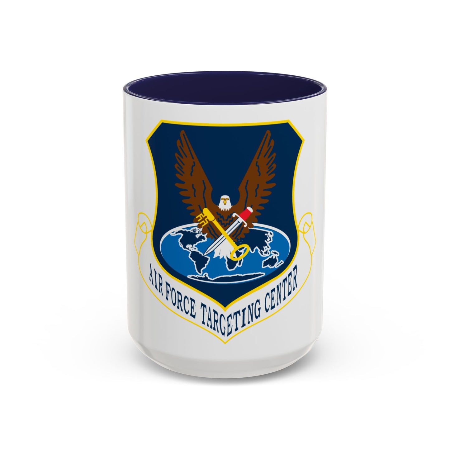 USAF Targeting Center Eagles (U.S. Air Force) Accent Coffee Mug