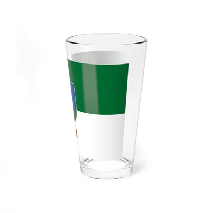 Flag of Osku (Hungary) Pint Glass 16oz