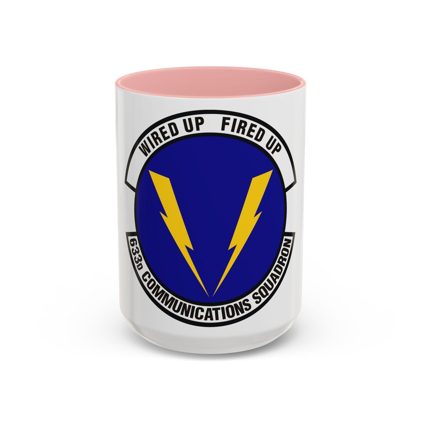 633d Communications Squadron (U.S. Air Force) Accent Coffee Mug