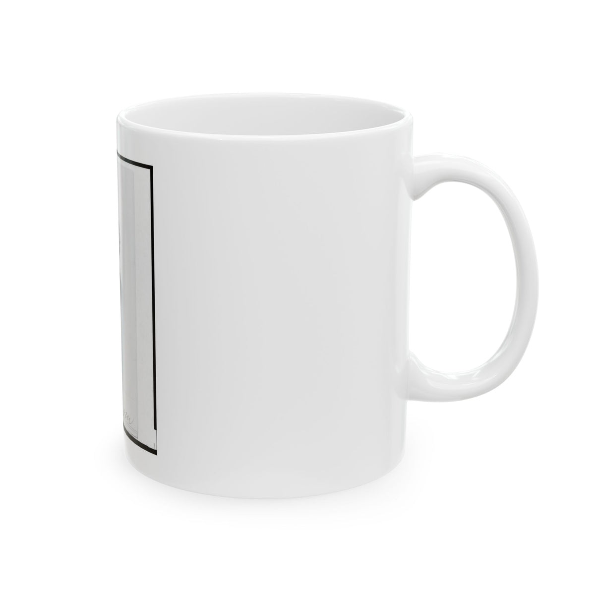 Richard W. Johnson, Union General, Bust Portrait, Facing Front (U.S. Civil War) White Coffee Mug