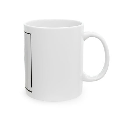 Richard W. Johnson, Union General, Bust Portrait, Facing Front (U.S. Civil War) White Coffee Mug