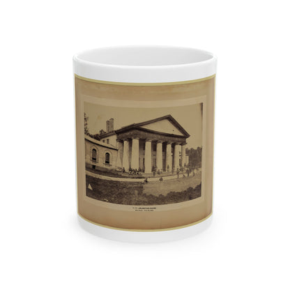 Arlington House, East Front, June 28, 1864 (U.S. Civil War) White Coffee Mug