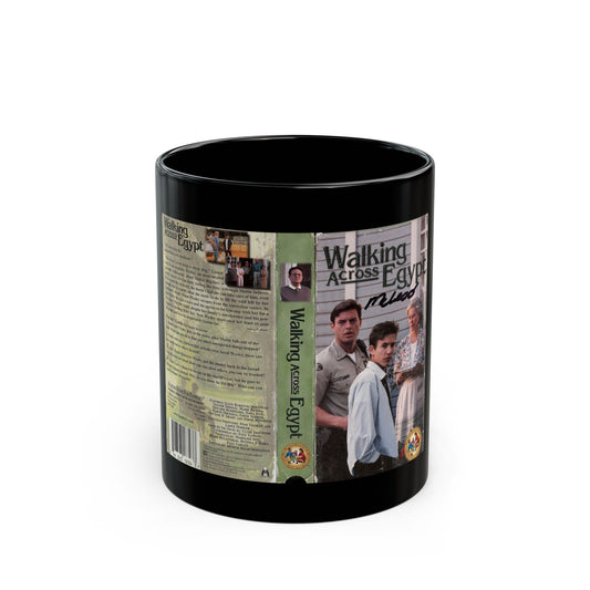 WALKING ACROSS EGYPT (VHS COVER) - Black Coffee Mug