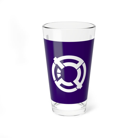 Flag of Yanaizu Fukushima (Japan) Pint Glass 16oz