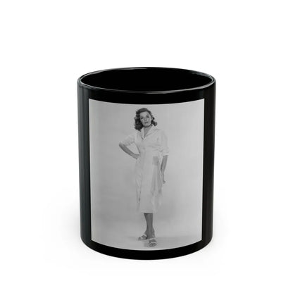 Jane Russell #178 (Vintage Female Icon) Black Coffee Mug-11oz-Go Mug Yourself