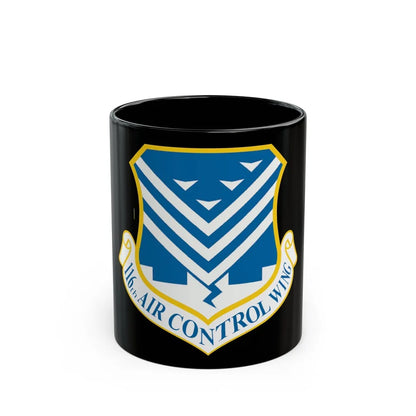 116th Air Control Wing (U.S. Air Force) Black Coffee Mug-11oz-Go Mug Yourself