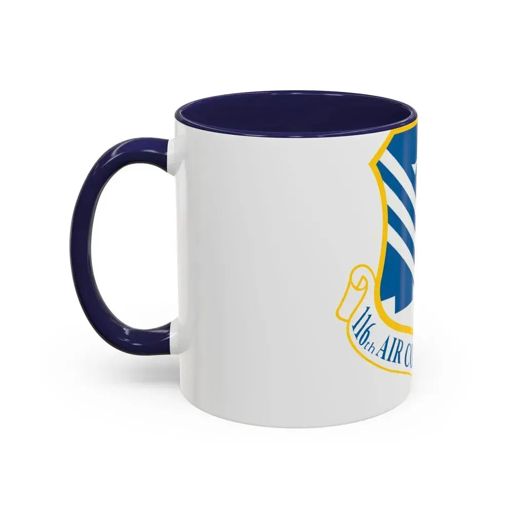 116th Air Control Wing (U.S. Air Force) Accent Coffee Mug - Go Mug Yourself