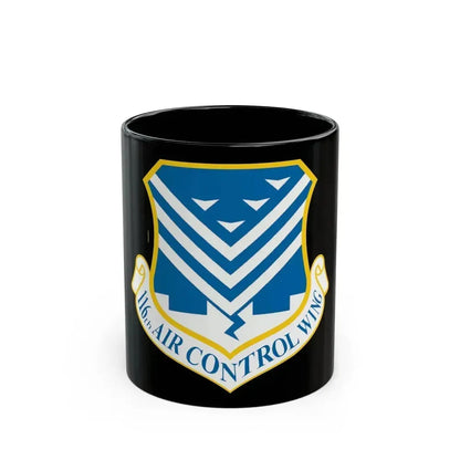 116th Air Control Wing (U.S. Air Force) Black Coffee Mug 11oz - Go Mug Yourself