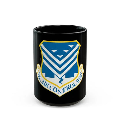 116th Air Control Wing (U.S. Air Force) Black Coffee Mug 15oz - Go Mug Yourself