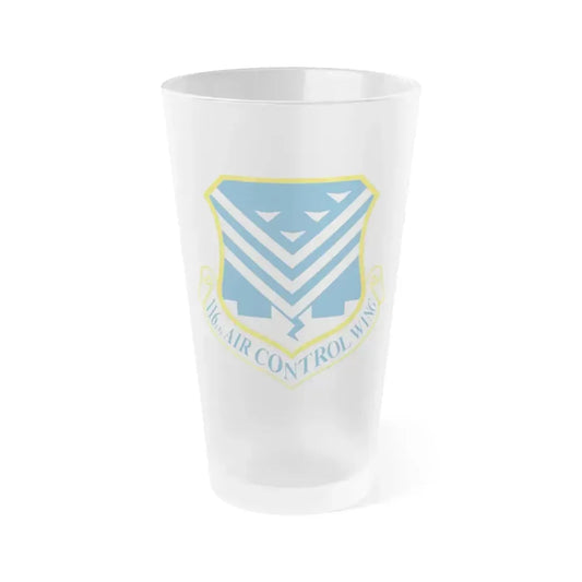 116th Air Control Wing (U.S. Air Force) Frosted Pint Glass 16oz Default Title - Go Mug Yourself