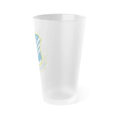 116th Air Control Wing (U.S. Air Force) Frosted Pint Glass 16oz - Go Mug Yourself