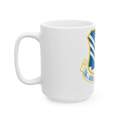 116th Air Control Wing (U.S. Air Force) White Coffee Mug - Go Mug Yourself
