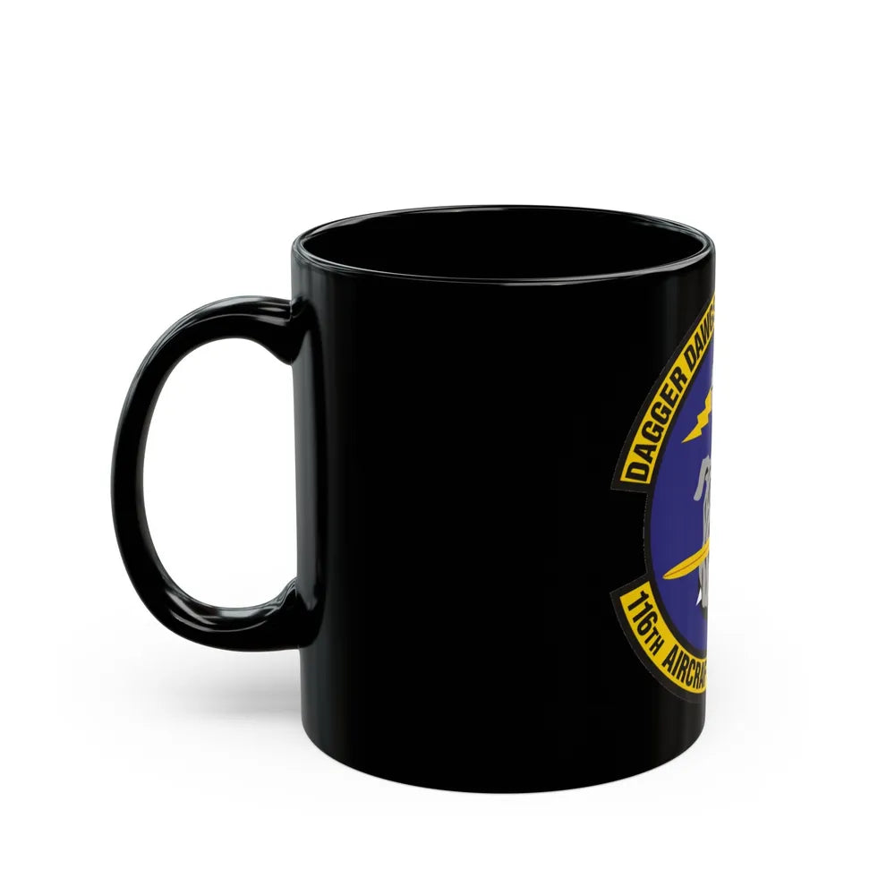 116th Aircraft Maintenance Squadron (U.S. Air Force) Black Coffee Mug-Go Mug Yourself