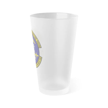 116th Aircraft Maintenance Squadron (U.S. Air Force) Frosted Pint Glass 16oz-Go Mug Yourself