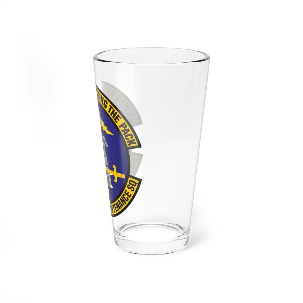 116th Aircraft Maintenance Squadron (U.S. Air Force) Pint Glass 16oz-Go Mug Yourself