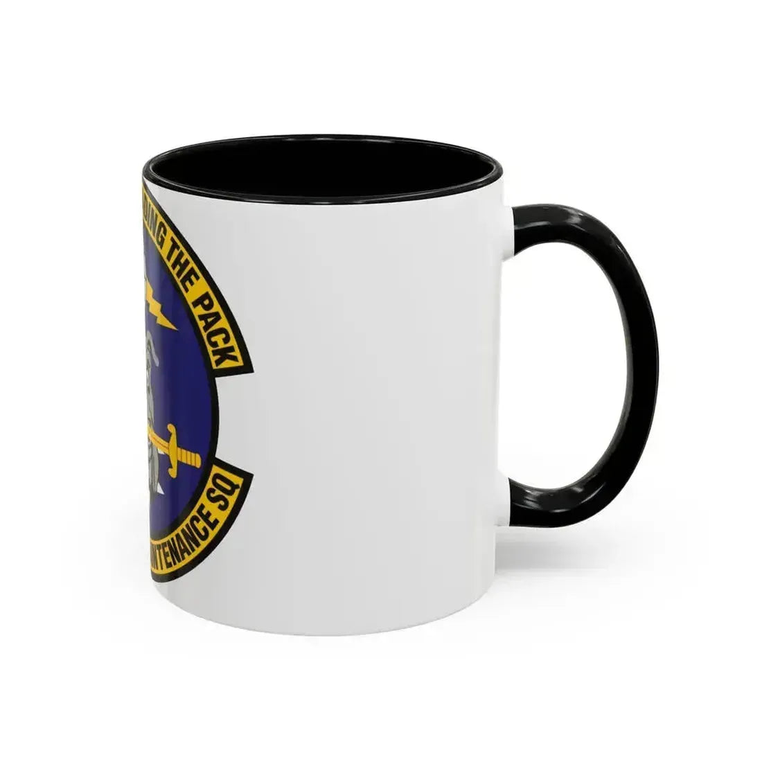 116th Aircraft Maintenance Squadron (U.S. Air Force) Accent Coffee Mug - Go Mug Yourself
