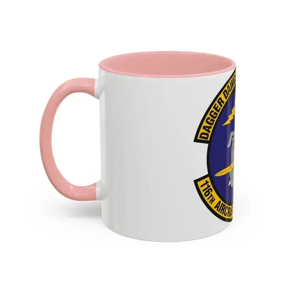 116th Aircraft Maintenance Squadron (U.S. Air Force) Accent Coffee Mug - Go Mug Yourself