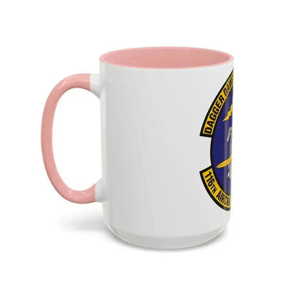 116th Aircraft Maintenance Squadron (U.S. Air Force) Accent Coffee Mug - Go Mug Yourself