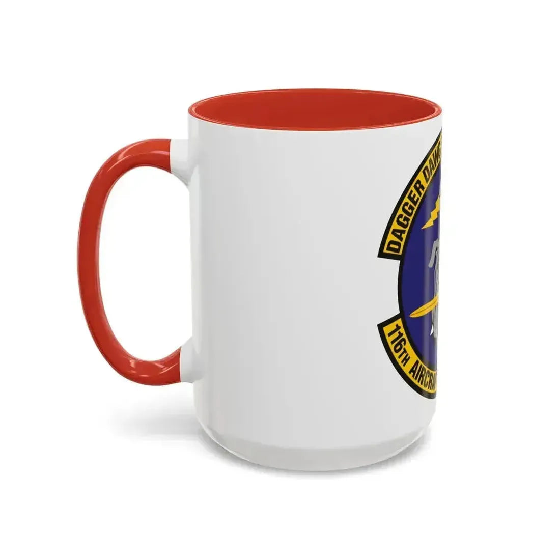 116th Aircraft Maintenance Squadron (U.S. Air Force) Accent Coffee Mug - Go Mug Yourself