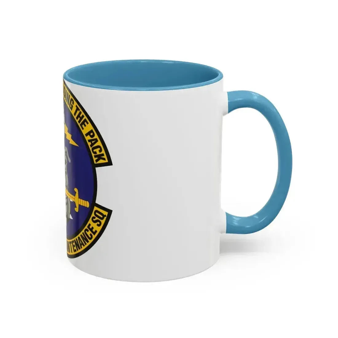 116th Aircraft Maintenance Squadron (U.S. Air Force) Accent Coffee Mug - Go Mug Yourself