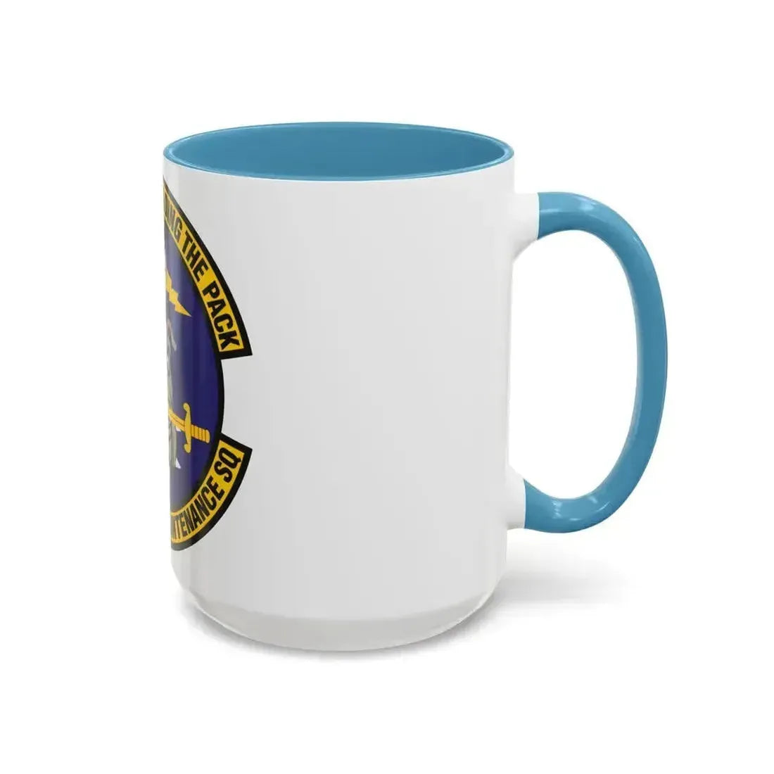 116th Aircraft Maintenance Squadron (U.S. Air Force) Accent Coffee Mug - Go Mug Yourself